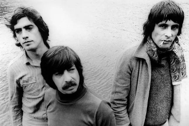Los tres componentes de Triana: De izquierda a derecha, Jesús, Tele y Eduardo.